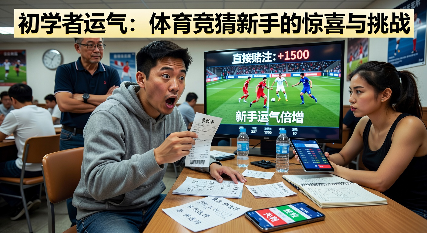 初学者运气：体育竞猜新手的惊喜与陷阱