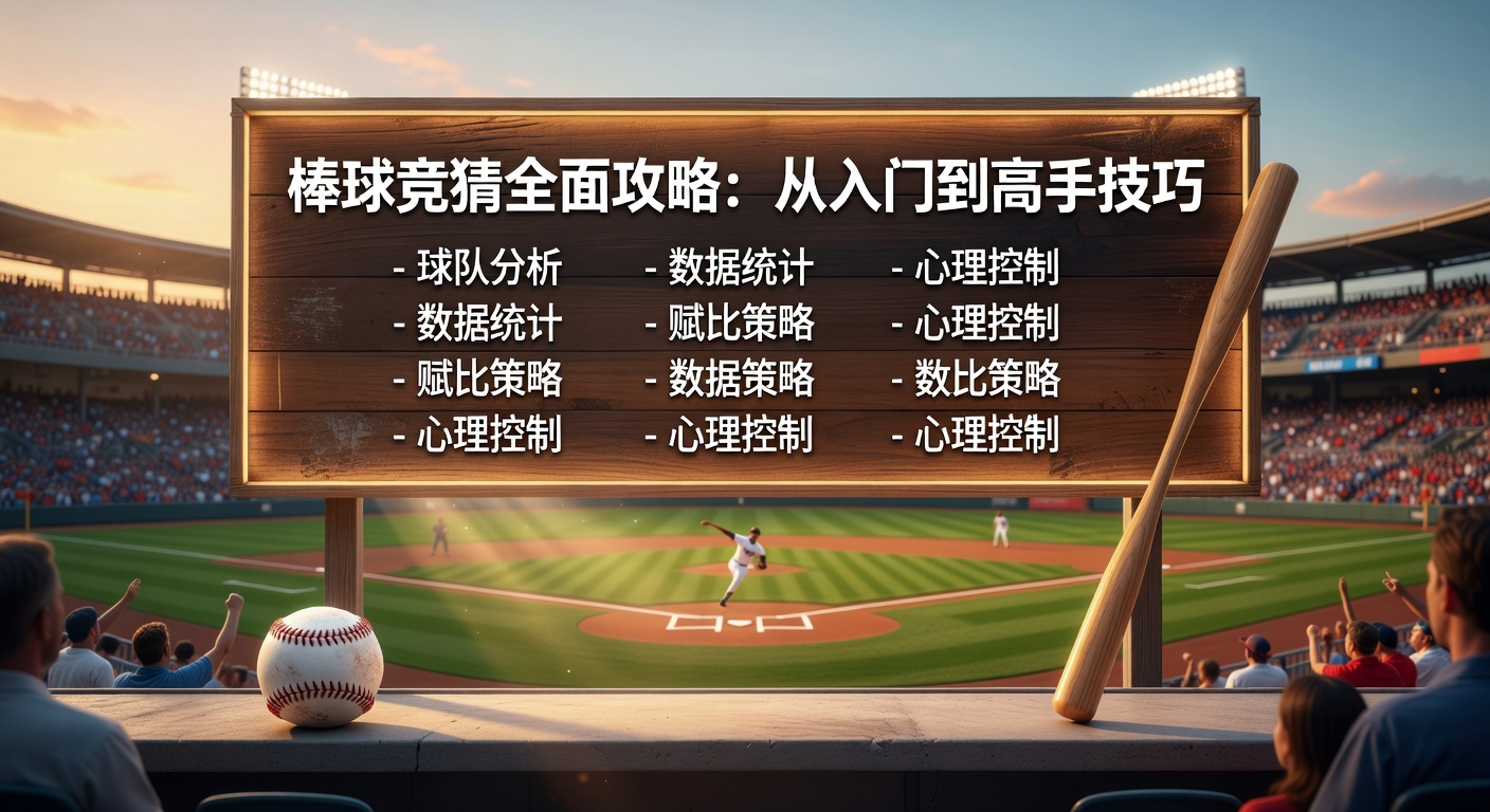 棒球投注：赛事分析技巧与竞猜策略