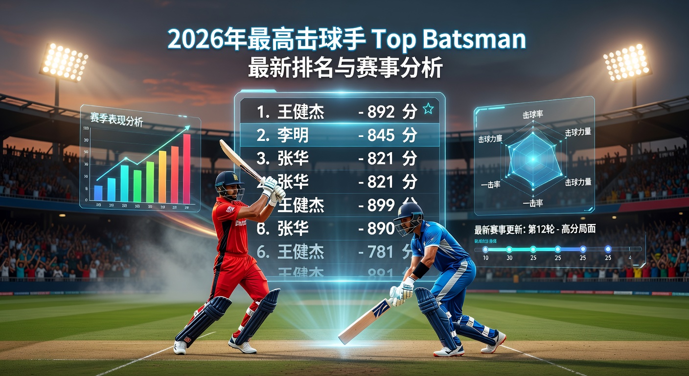 最高击球手 Top Batsman 2026预测：顶级候选人排名
